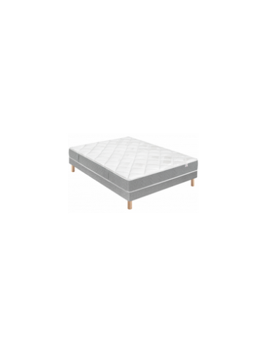 Ensemble lit matelas sommier 140x190